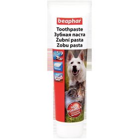 

Зубная паста Beaphar "Toothpaste" со вкусом печени для собак и кошек, 100г