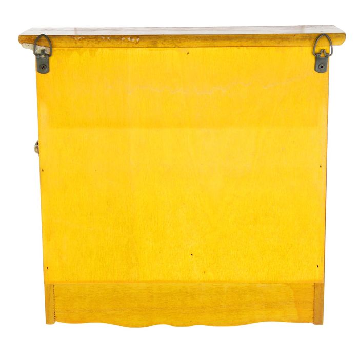 Ключница дерево "Цветочный сервиз" 24,5х26х8 см