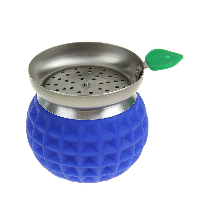 Силиконовая чаша для кальяна с ситом "Сфера", микс