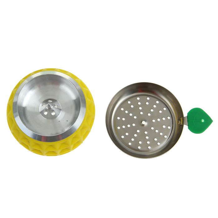 Силиконовая чаша для кальяна с ситом "Сфера", микс