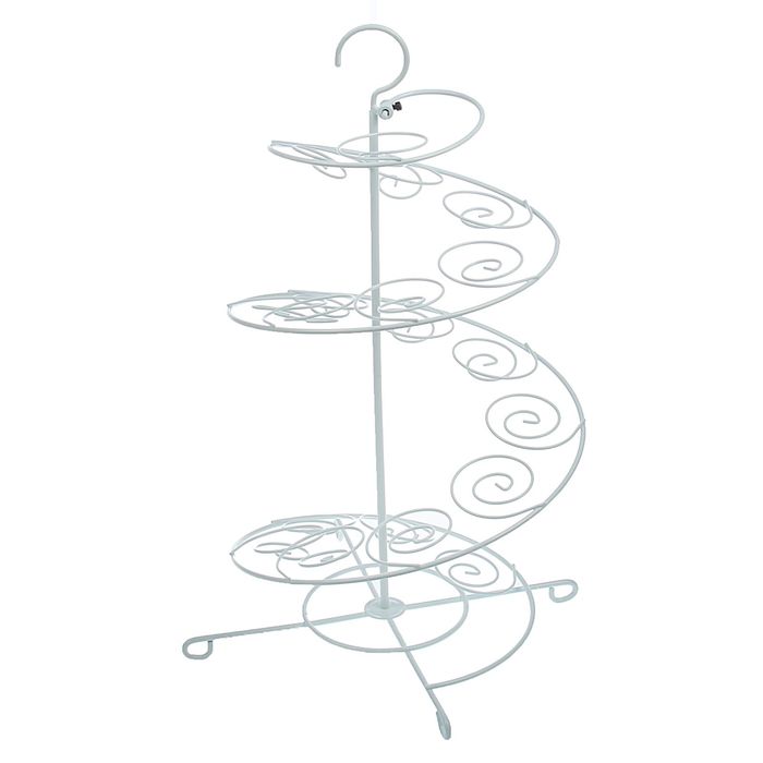 Подставка для пирожных 27х27х47 см "Спираль"