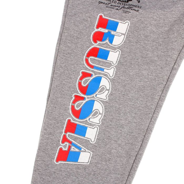 Брюки мужские ФРИСТАЙЛ Б-1-45, цвет серый меланж, рост 180-185 см, р-р 52