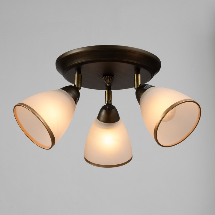 Люстра-спот "Эсмиральда", 3 лампы, Е27, 60 Вт