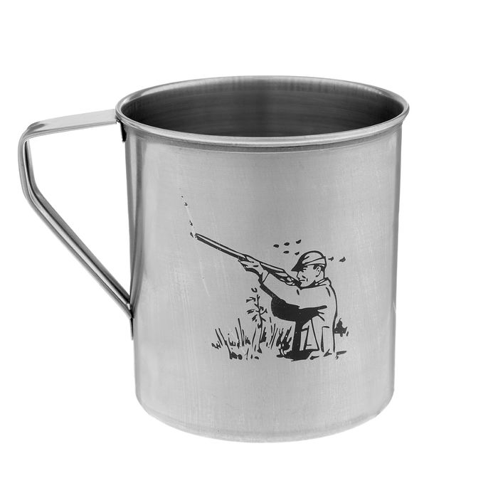 Кружка металлическая "Охотник", 300 мл