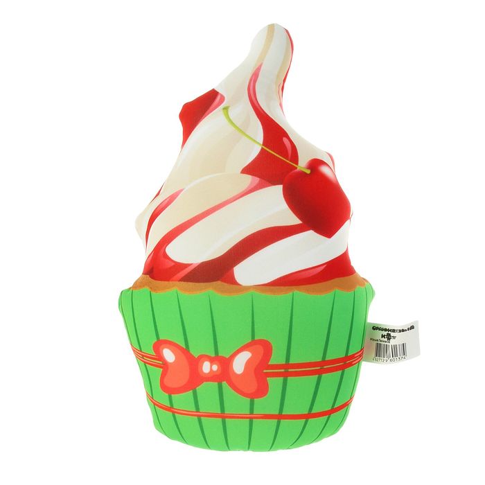 Мягкая игрушка - антистресс "Пироженка" с вишней