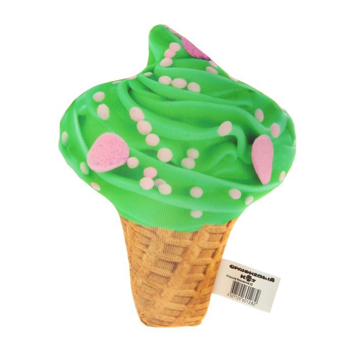Мягкая игрушка - антистресс "Фисташковая мороженка"