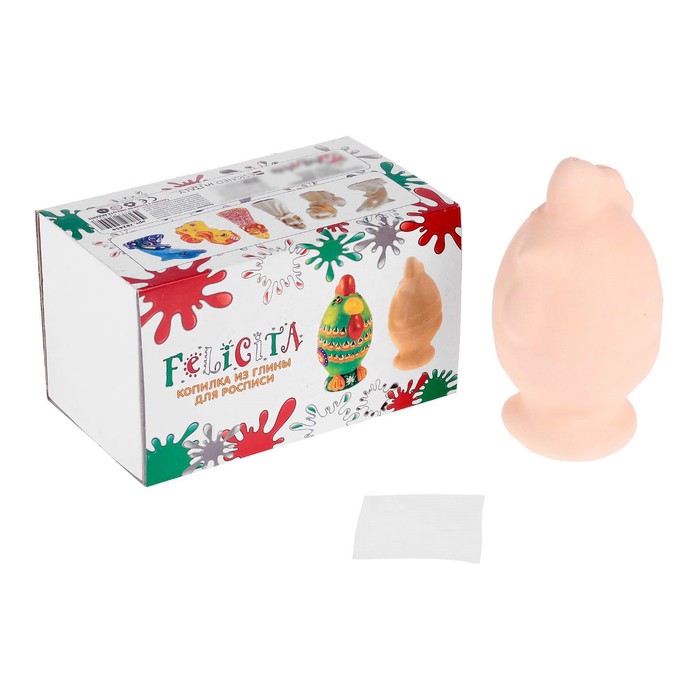 Керамическая фигурка-копилка "Петушок-яйцо" 282454