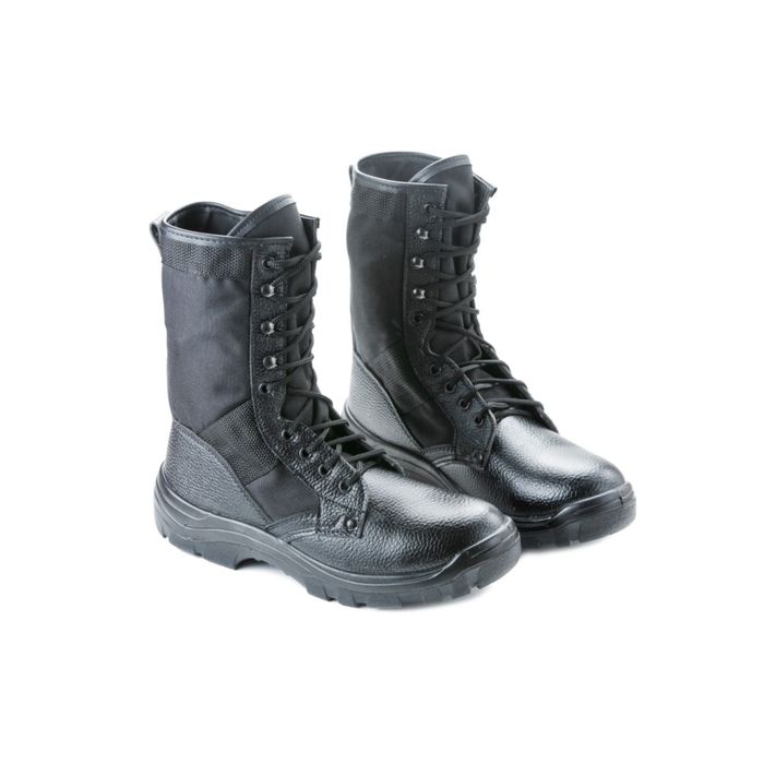 Берцы кожаные летние «Полевые 107Л» без подклада, размер 45