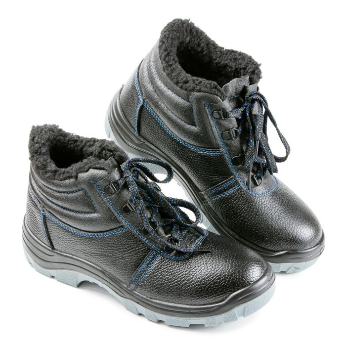 Ботинки рабочие зимние «Стандарт 14/1» с искусственным мехом, размер 39