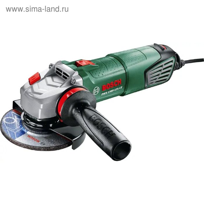 Угловая шлифмашина Bosch PWS 1000-125 CE