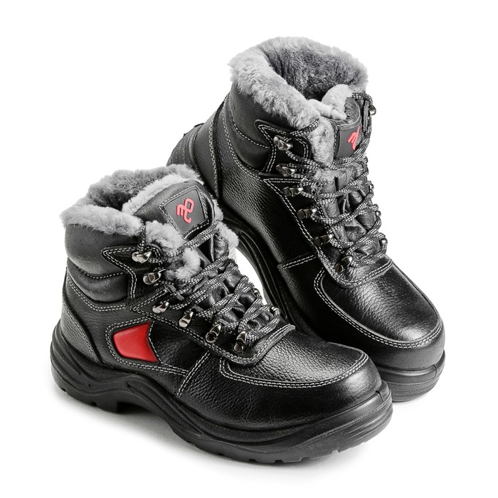 Ботинки рабочие зимние «Профессионал 22РНМ» с натуральным мехом, размер 43