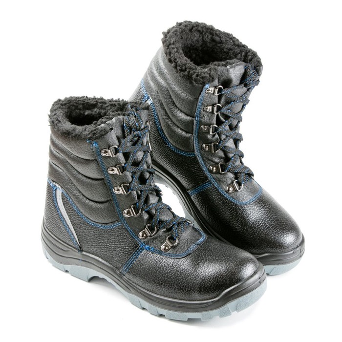 Ботинки рабочие зимние «Стандарт 28/1М» с искусственным мехом, размер 44