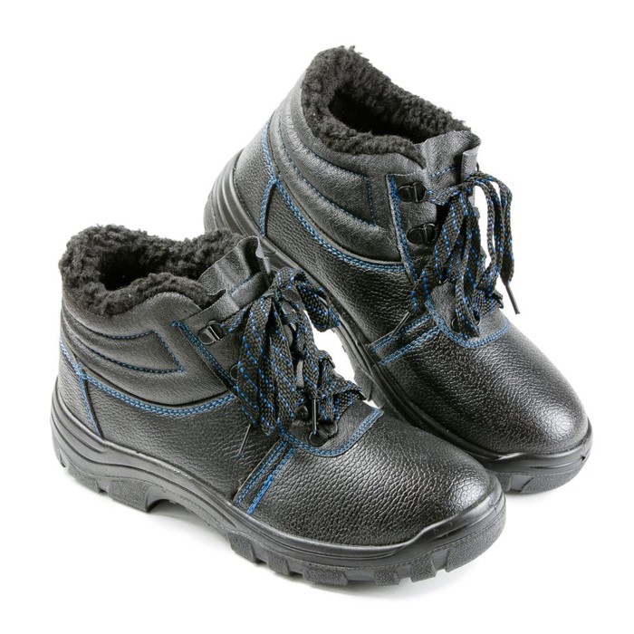 Ботинки рабочие зимние «Стандарт 14» с искусственным мехом, размер 45