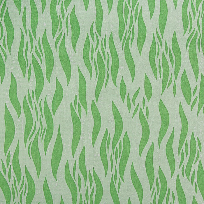 Обои бумажные "Водоросли" зеленые, 0,53 x 10,05 м