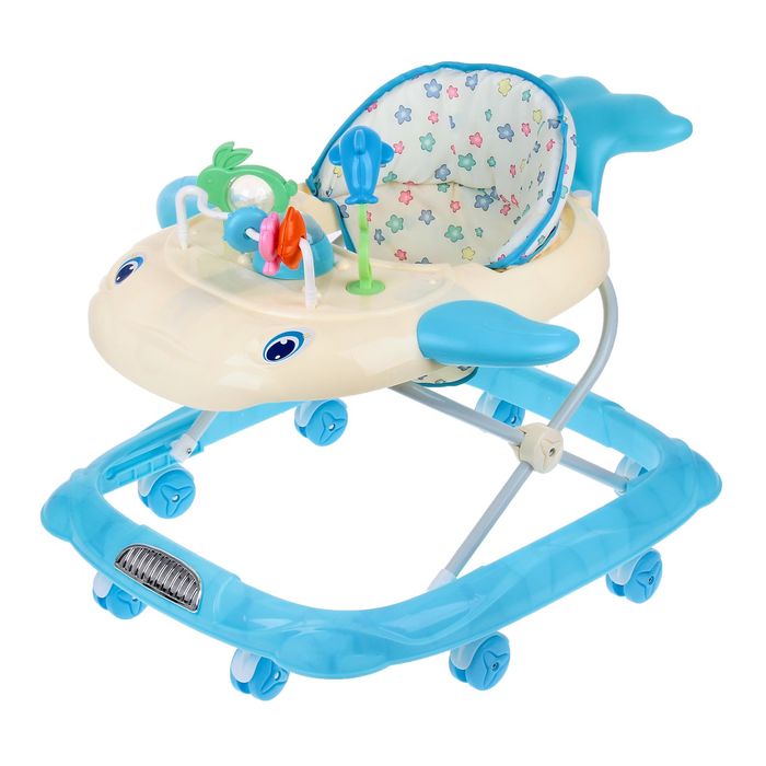 Ходунки «Рыбка», музыкальные и световые эффекты, цвета МИКС