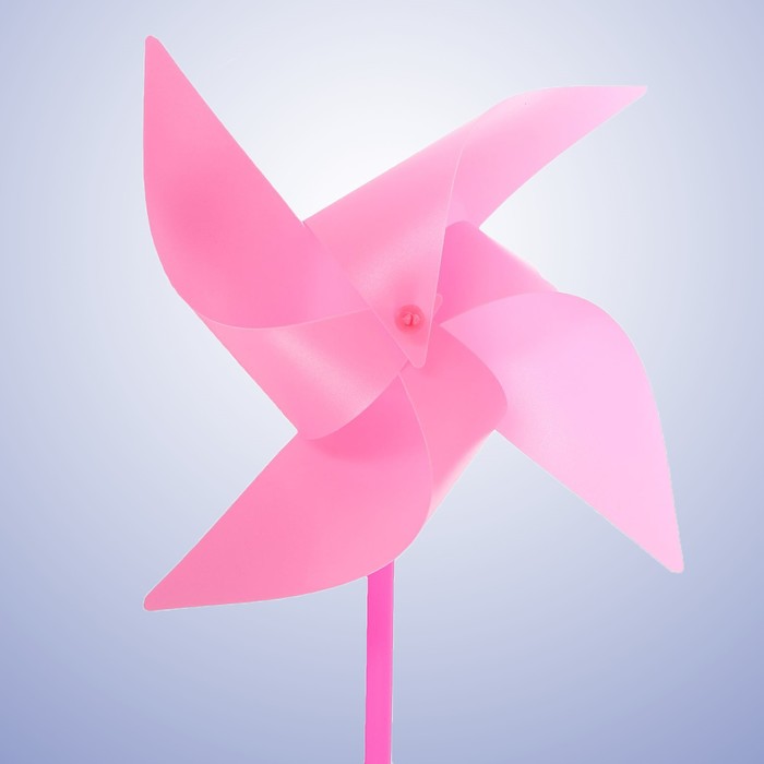 Ветерок "Завиток", цвет розовый