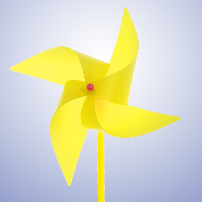 Ветерок "Завиток", цвет желтый