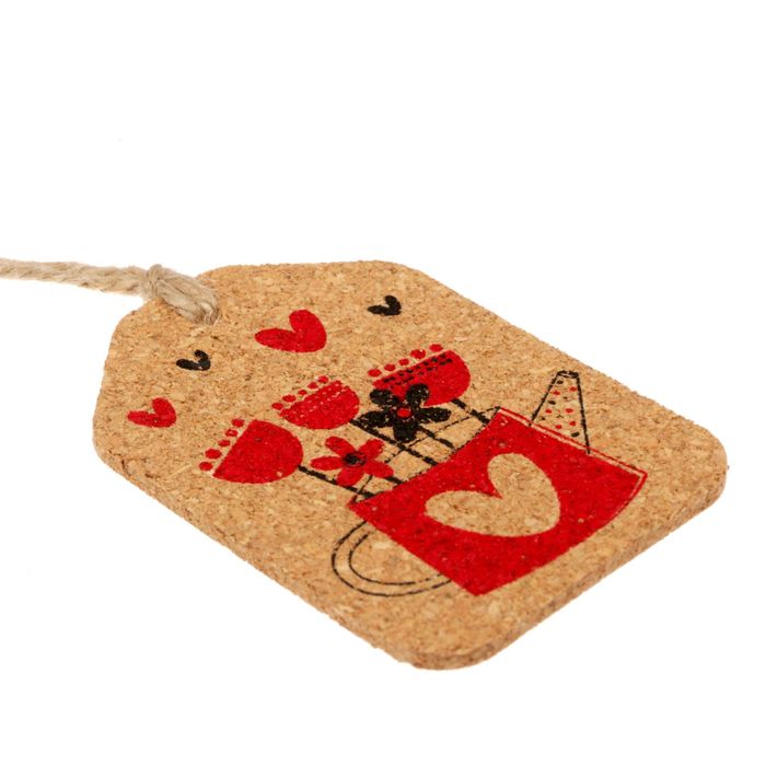 Набор декоративных шильдиков "Здесь живет любовь" (2 шт)