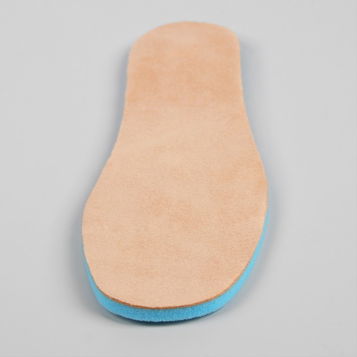 Стельки для обуви, 37 р-р, пара, цвет бежевый