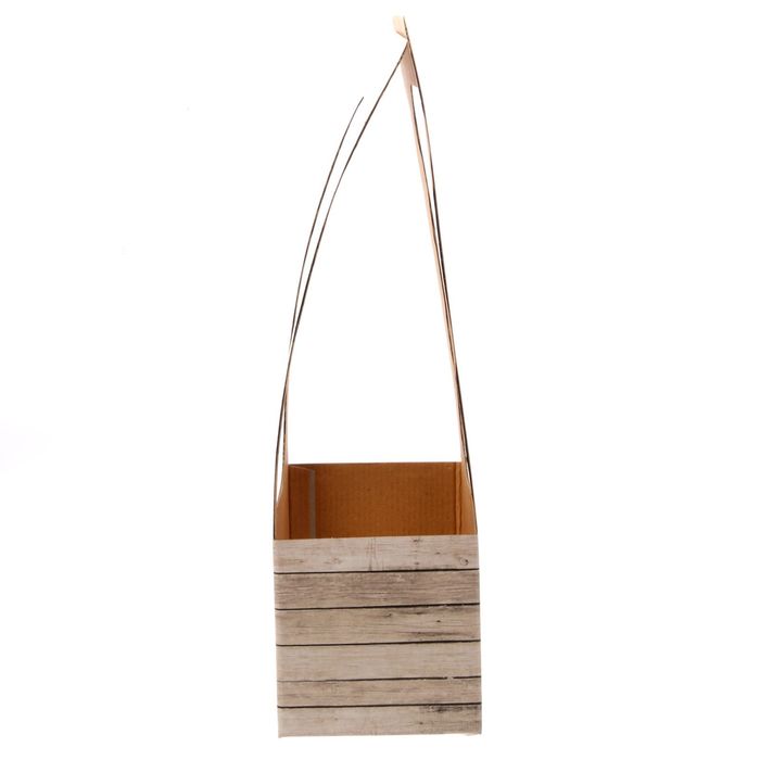 Сумочка для цветов «Поздравляю», 23 х 45 х 13 см