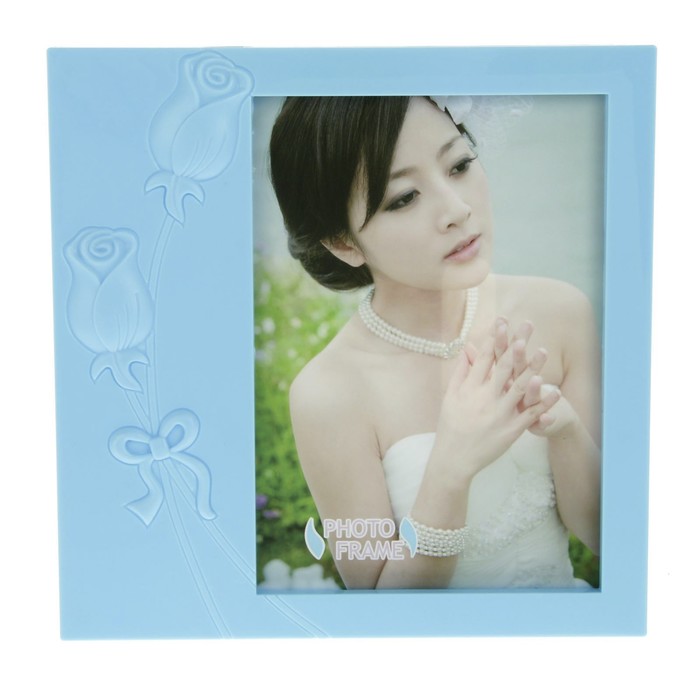 Фоторамка пластик 13х18 см "Розы" МИКС 20х20 см