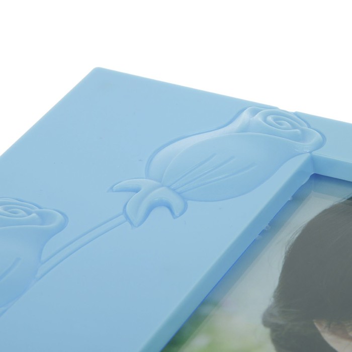 Фоторамка пластик 13х18 см "Розы" МИКС 20х20 см