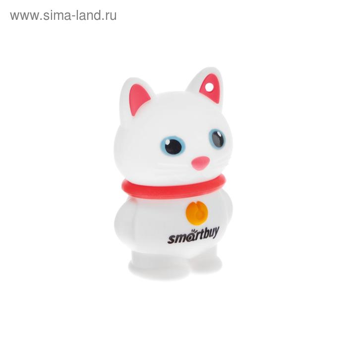

Флешка Smartbuy Wild series "Котенок белый", 16 Гб, USB2.0, чт до 25 Мб/с, зап до 15 Мб/с