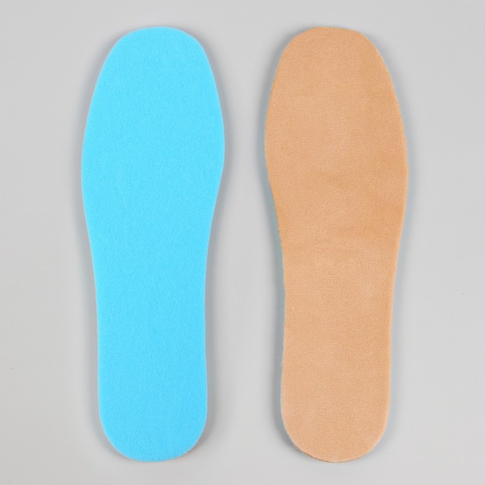 Стельки для обуви, 40 р-р, пара, цвет бежевый