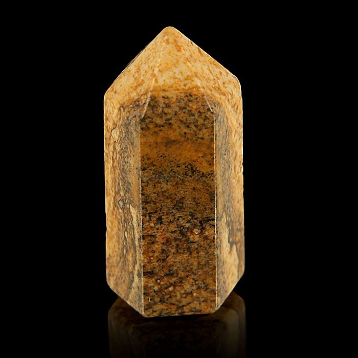 Призма из камня. Яшма узорчатая от 12х33мм/16г:коробка