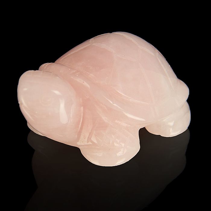 Фигурка черепахи от 49х32мм/48г, кварц