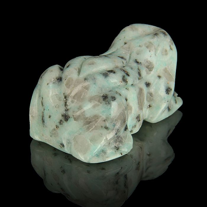 Фигурка лягушки от 49х30мм/48г, циозит