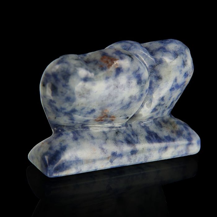 Фигурка Сердца от 48х30мм/48г, содалит