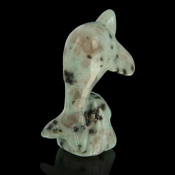 Фигурка дельфина от 47х27мм/48г, циозит