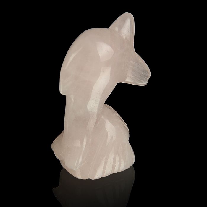 Фигурка дельфина от 47х27мм/48г, кварц