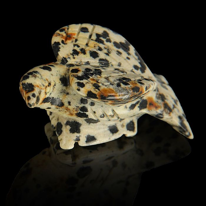 Фигурка орла от 50х31мм/48г, яшма перепилиная