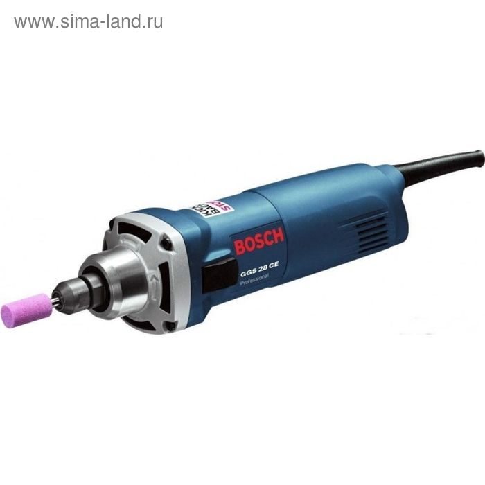 Шлифмашина прямая Bosch GGS 28 CE (0601220100), 650Вт, 28000 об/мин, цанга 6мм и 8мм