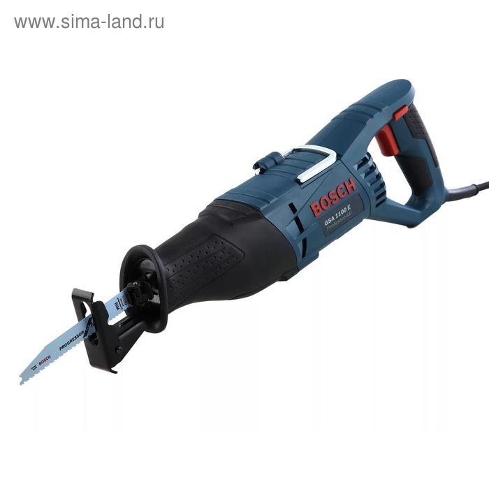 фото Пила сабельная bosch gsa 1100 e (060164c800), 1100вт, 2 полотна