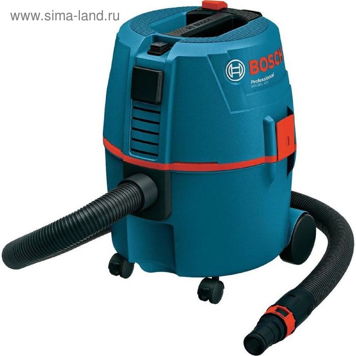 Пылесос Bosch GAS 20 L SFC (060197B000), 1200Вт, контейнер 15 литров, шланг 3 метра