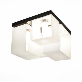

Люстра CONCRETO 4x40Вт G9 черный 23,5x23,5x17,5см