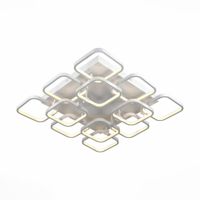 Люстра ERTO 160Вт LED белый 75x75x22см