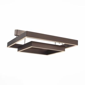 

Люстра PIAZZA 80Вт LED коричневый 60x60x21см