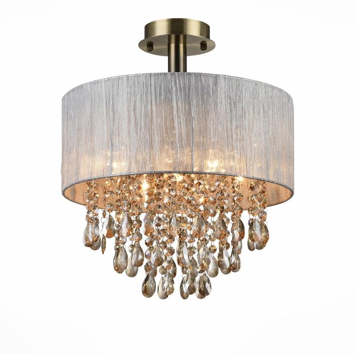 Люстра LUSSO 5x40Вт Е14 бронза 38x38x50см