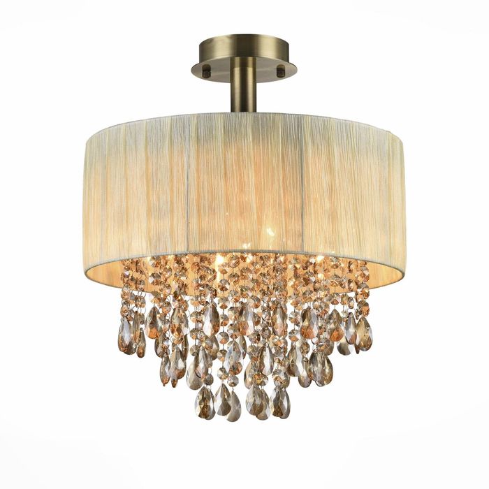 Люстра LUSSO 5x40Вт Е14 бронза 38x38x50см