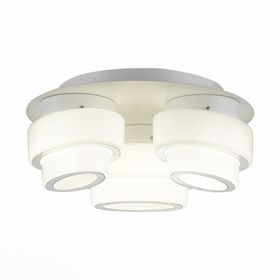 

Люстра OVALE 3x36Вт LED белый 42x42x18см