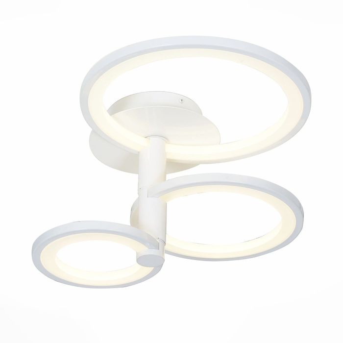 Люстра CICLO 30Вт LED белый 40x40x35см