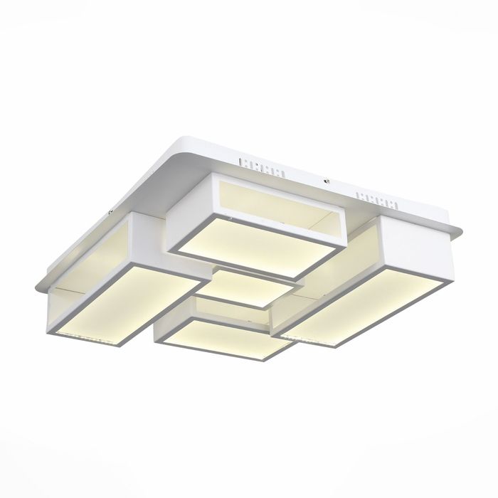 Люстра MECANO 97Вт LED белый 58x58x14см