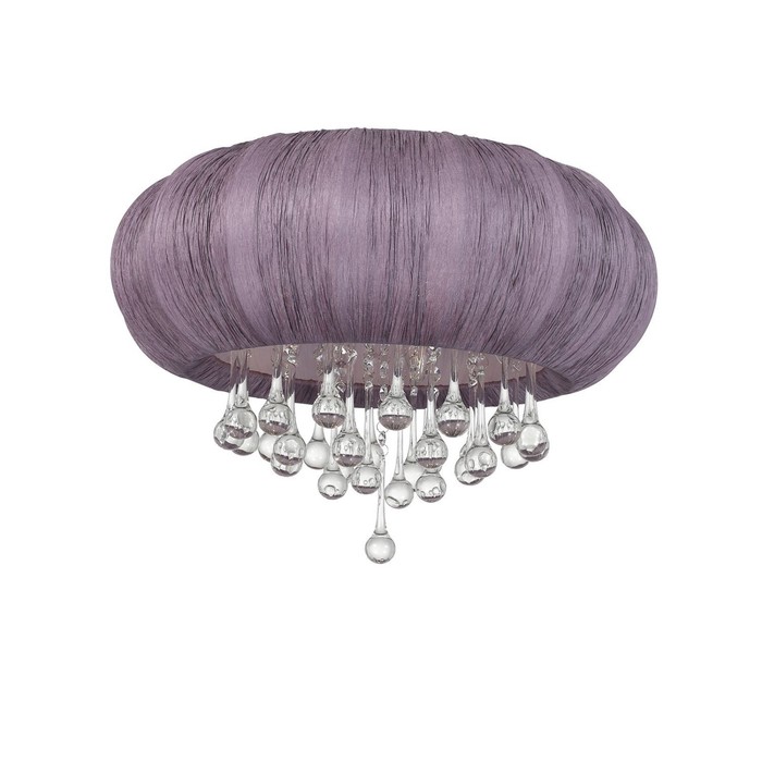 Люстра PREFERITA 5x40Вт Е14 фиолетовый 50x50x30см