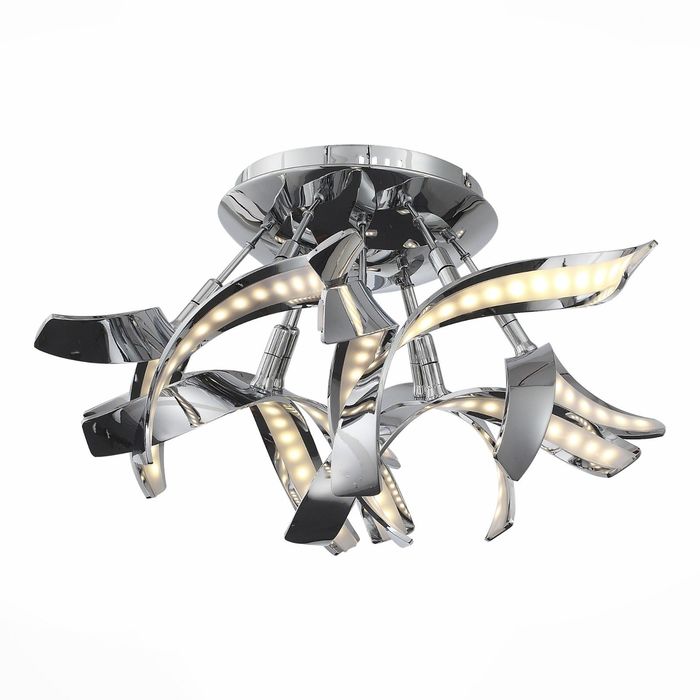 Люстра CIOCCA 16Вт LED хром 45x45x25см