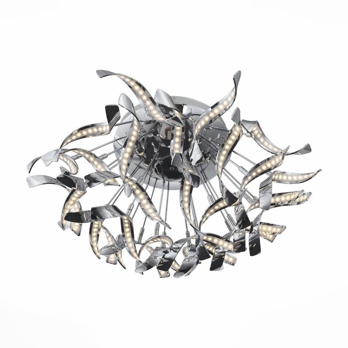 Люстра CIOCCA 54Вт LED хром 85x85x36см