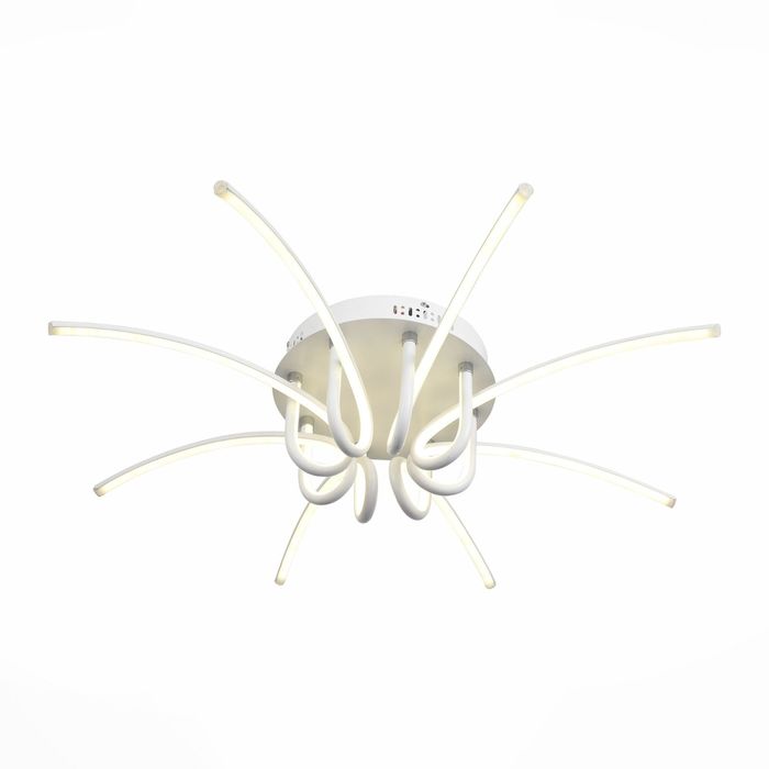 Люстра INTRIGO 8x128Вт LED белый 90x90x21см